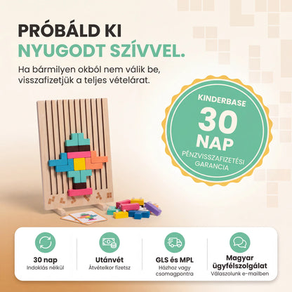 Montessori Készségfejlesztő Tábla