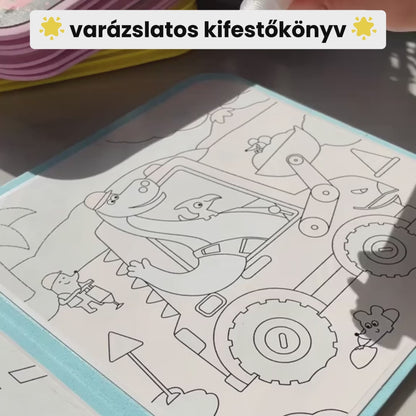 KinderBase-VarázsSzínező™ vizes színezőfüzet